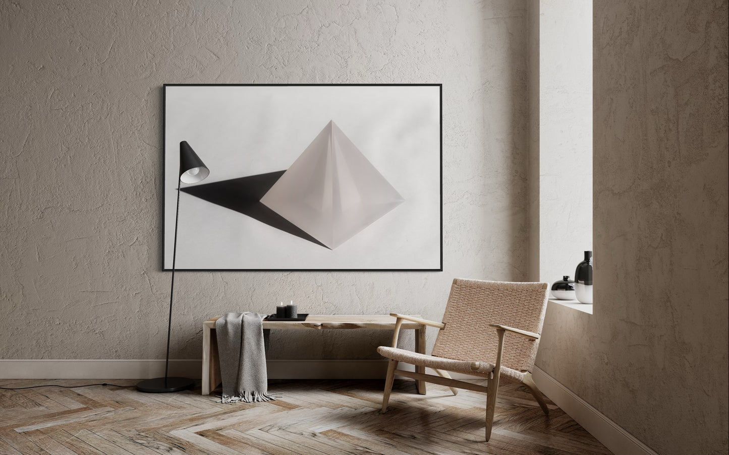 Fog on Paper (Landscape)